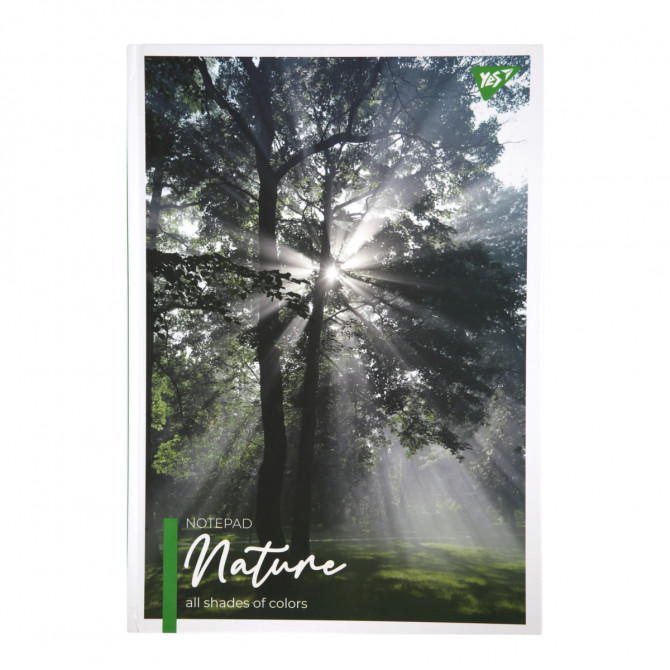Блокнот для записів у клітинку А4 YES 7 БЦ Nature 152033 80 аркуш... - изображение 1