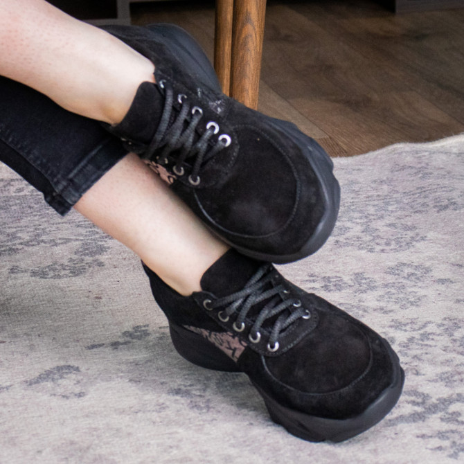 Кросівки жіночі Fashion Hardy 2978 36 розмір 23,5 см Чорний - изображение 1