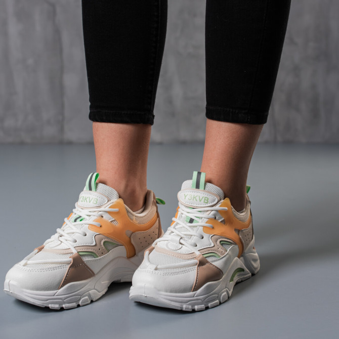 Кросівки жіночі Fashion Jasper 3791 38 розмір 24 см Білий - изображение 1