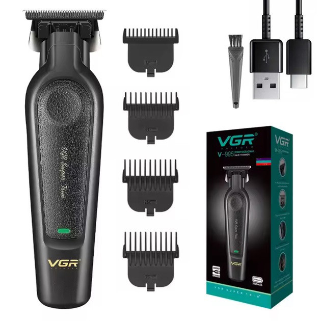 Акумуляторна машинка для стрижки VGR V-995 + 4 насадки, 2000 мАг,... - изображение 1