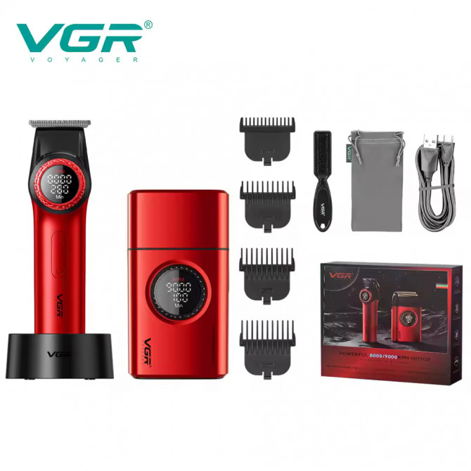 Комплект VGR 2 в 1 V-977 V-377 RED - изображение 1