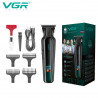 Професійний триммер для бороди та вусів з керамікою VGR V-930 нас...