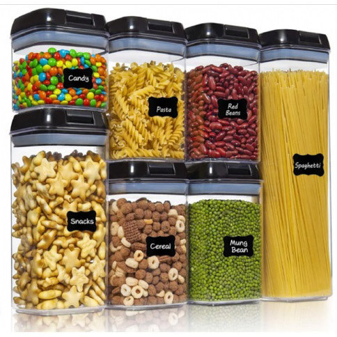 Набір контейнерів для їжі FOOD Storage Container Set на клямках і... - изображение 1