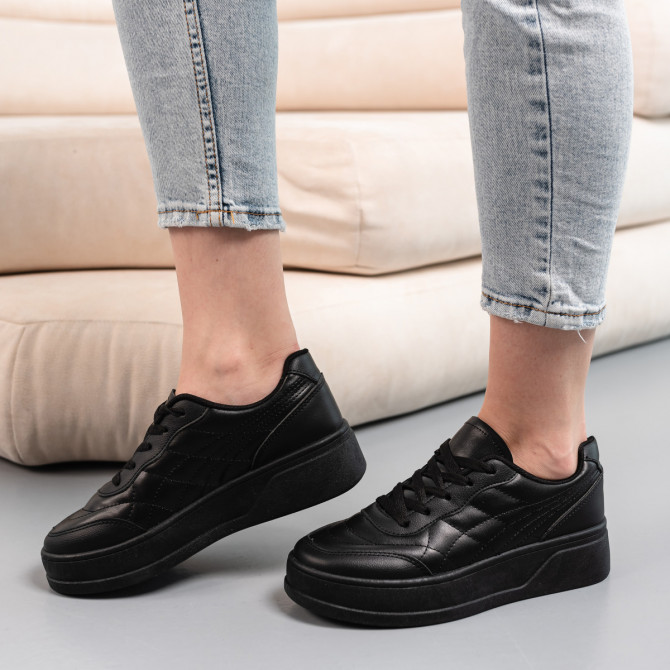 Кросівки жіночі Fashion Samantha 3949 36 розмір 23,5 см Чорний - изображение 1