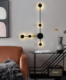 Бра LED 27651 Чорний 7х47х75 см.
