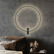 Бра LED 27686 Чорний 57х5х50 см.
