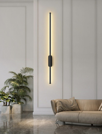 Бра LED 27965 Чорний 6х6х121 см. - изображение 1