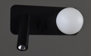 Бра LED 28247 Чорний 9х8х20 см.