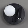 Бра LED 28298 Чорний 9х15х15 см.