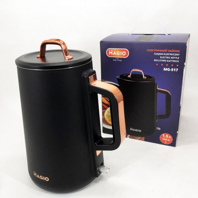 Електрочайник-термос MAGIO MG-517 1,5л 1500 Вт - изображение 1