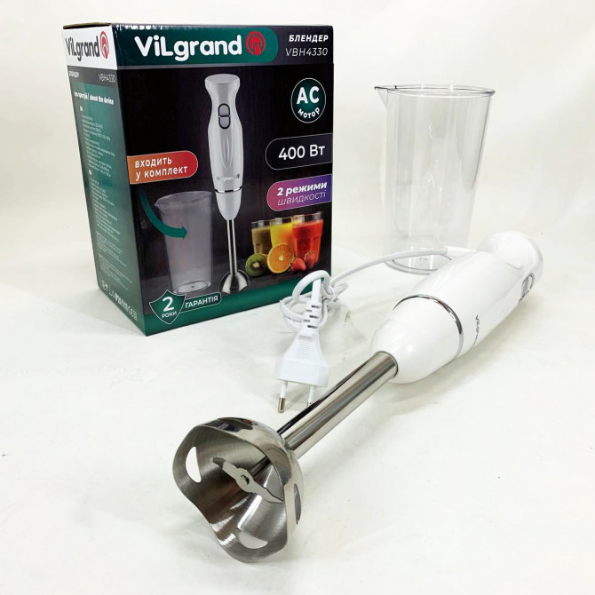 Блендер ViLgrand VBH4330 White - изображение 1