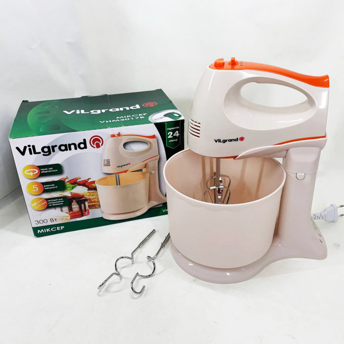 Міксер ViLgrand VHM3017B. Колір: бежевий - изображение 1