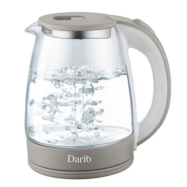 Електрочайник Dario DR1802 Gray 1.8л - изображение 1