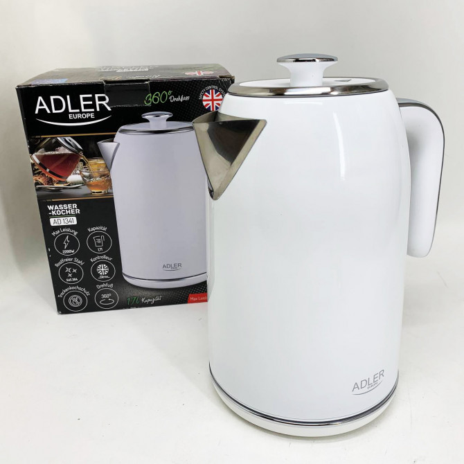 Електрочайник Adler AD 1341 0.8л 1850Вт - изображение 1