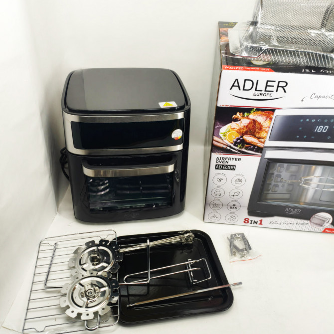 Аерофритюрниця Мультипіч Adler AD 6309 13Л 2500Вт - изображение 1