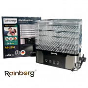 Електрична сушарка для овочів та фруктів Rainberg RB-2291 1000Вт