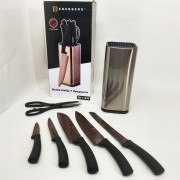 Набір кухонних ножів Edenberg EB-11026, 7 предметів Gray