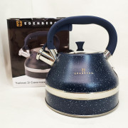 Чайник зі свистком Edenberg EB-8856 з мармуровим покриттям та тур...