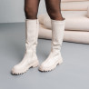 Чоботи жіночі Fashion Whitney 3839 41 розмір 26 см Молочний