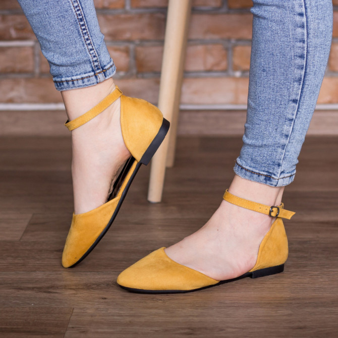Туфлі жіночі Fashion Euki 2782 36 розмір 23,5 см Жовтий - изображение 1