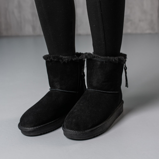 Уггі жіночі Fashion Fury 3816 36 розмір 23,5 см Чорний - изображение 1