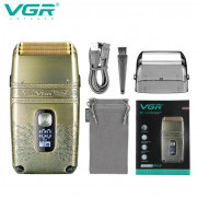 Професійна електробритва Шейвер VGR V-335 Shaver з трьома ножовим...