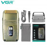 Професійна електробритва Шейвер VGR V-335 Shaver з трьома ножовим...