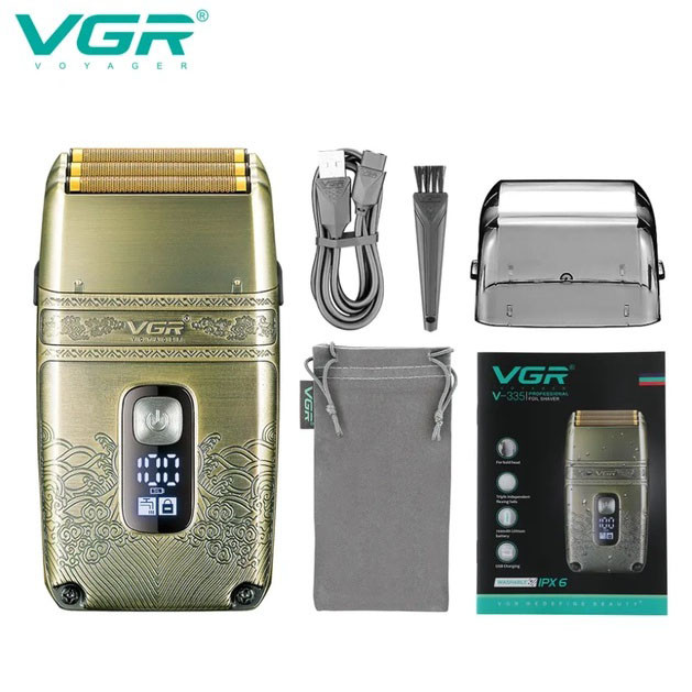 Професійна електробритва Шейвер VGR V-335 Shaver з трьома ножовим... - изображение 1