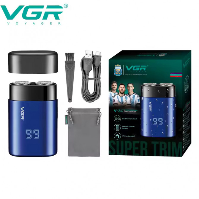 Електробритва VGR V-347 Blue - изображение 1