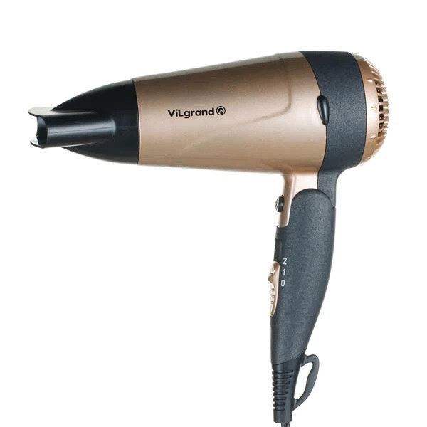 Фен ViLgrand VHD-1809FH Gold 1800Вт - изображение 1