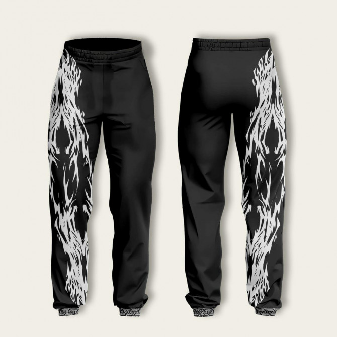 Штани спортивні з 3D принтом Druid's Flow 29450 3XL - изображение 1
