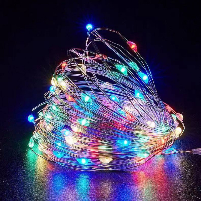 Гірлянда світлодіодна від мережі Роса Y25-37M 19602 10 м 100 LED ... - изображение 1