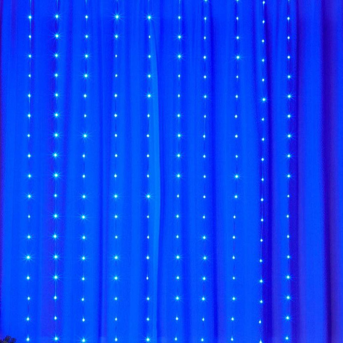 Гірлянда світлодіодна від мережі Штора Y-033B 19645 3х2 м 280 LED... - изображение 1