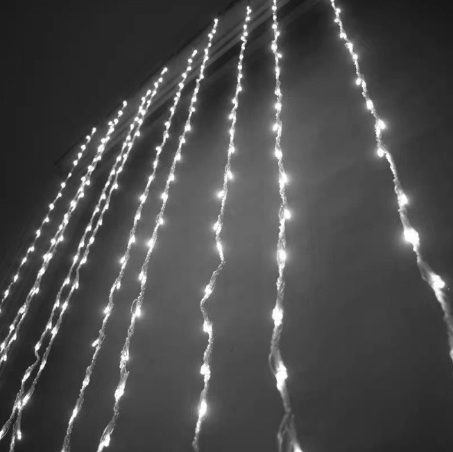 Гірлянда світлодіодна штора водоспад від мережі 13723 120 LED 3х1... - изображение 1