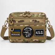 Чоловіча тактична сумка Multicam EDC Cordura 600D, сумка для патч...