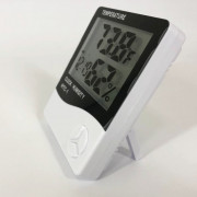 Термогігрометр Generic HTC-1 годинник будильник метеостанція, Тер...