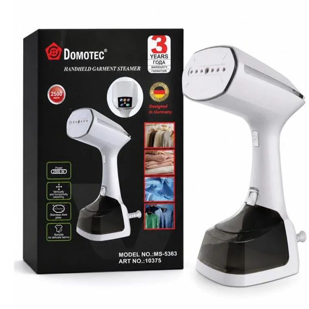 Ручний відпарювач DOMOTEC MS-5363 2500Вт - изображение 1