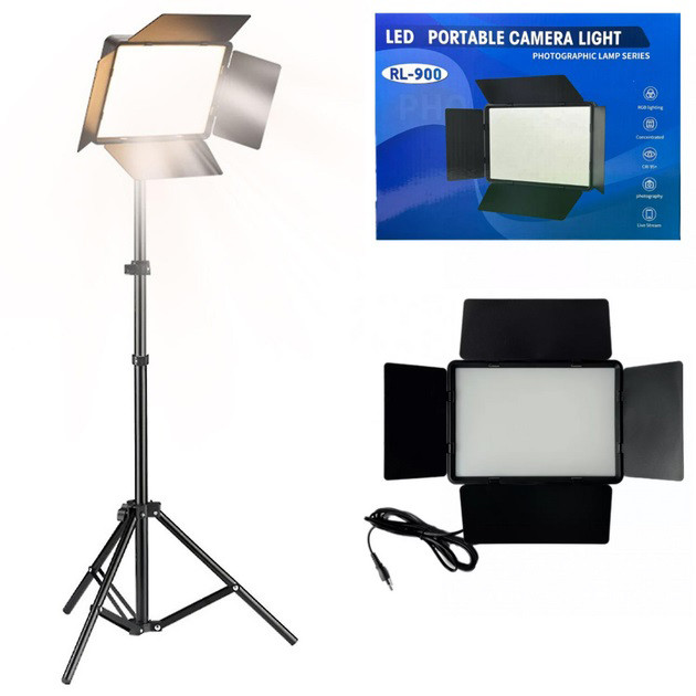 Професійне відеосвітло LED LIGHT RL-900 35W з пультом 3000k-6500k... - изображение 1