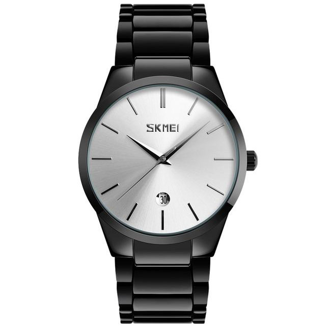 Годинник наручний чоловічий SKMEI 9140BKSI - изображение 1