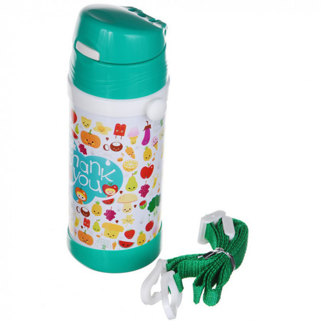 Дитячий термос A-Plus AP-1776-green 320 мл зелений - изображение 1