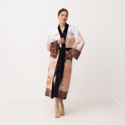 Кімоно жіноче з плюшевого велюру Kimono Aesthetic soul 18405 2XL
