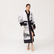Кімоно жіноче з плюшевого велюру Kimono Inspiration 18388 3XL