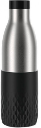Термопляшка Tefal Bludrop soft touch N3111110 700 мл чорна - изображение 1
