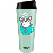ТермоКружка Ardesto Сoffee Time FrenСhie AR-2645-DG 450 мл зелени...