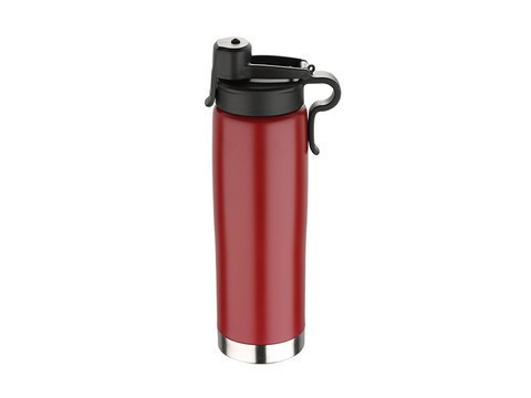 Термокружка Bergner Walking Аnywhere BG-37571-MPK 500 мл червона - изображение 1