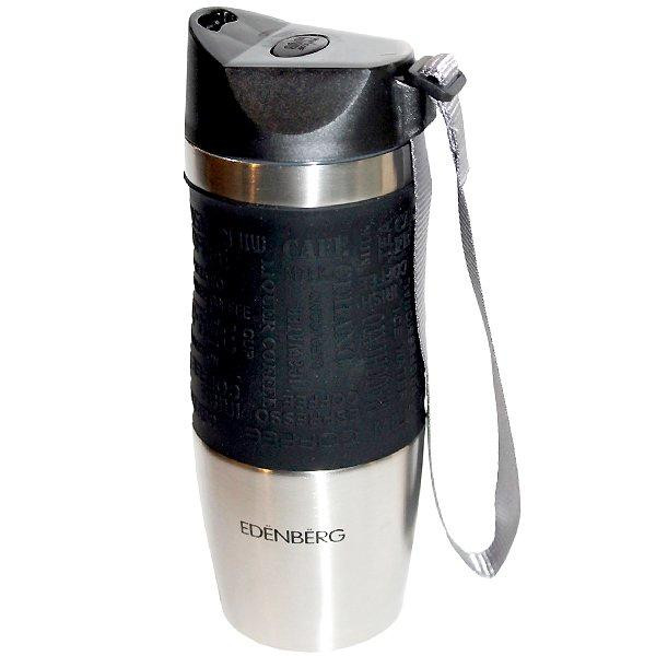 Термокружка Edenberg EB-623-Black 380 мл чорна - изображение 1