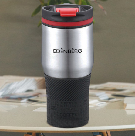 Термокухоль Edenberg EB-631-Black 380 мл чорний - изображение 1