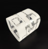 Плафон патрон E27 6032 10х10х12 см прозорий