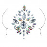 Наклейки кристали для грудей Crystals 2 8517 11х8 см