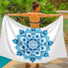 Парео пляжне з 3D принтом Ocean Mandala 31105 150х180 см